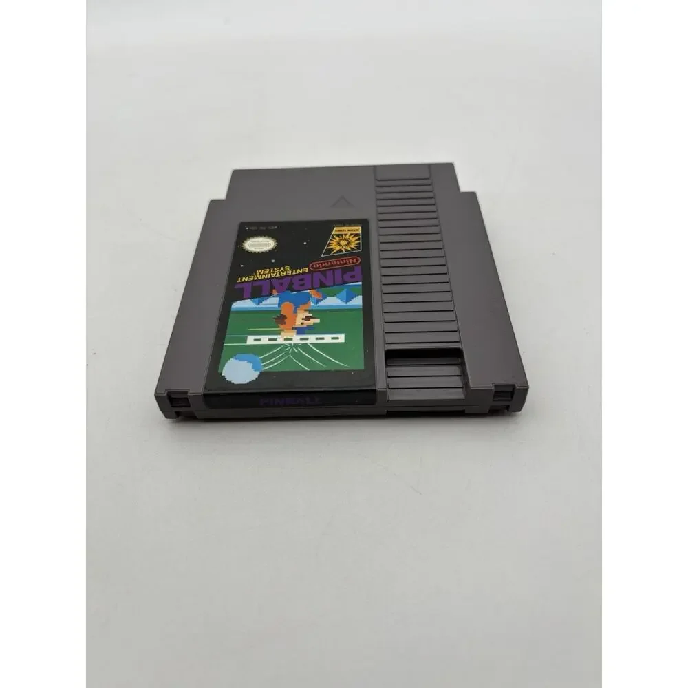Pinball - 1990 NES Game Authentic Nintendo Tested Working VG Condition